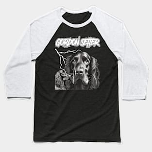 Goldendoodle Heavy Metal Dog Lover Baseball T-Shirt